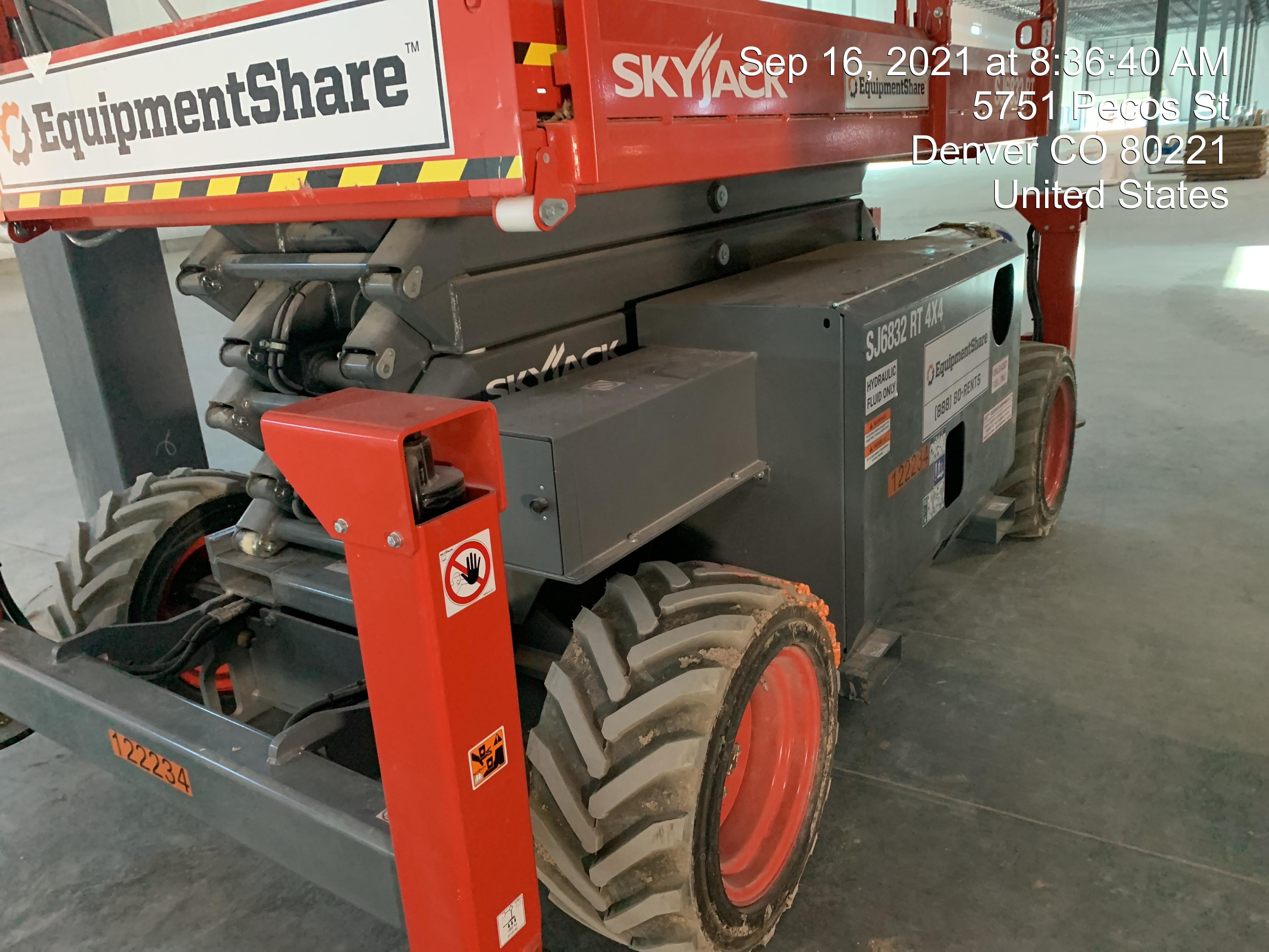 2021 SKYJACK SJ6832 RT