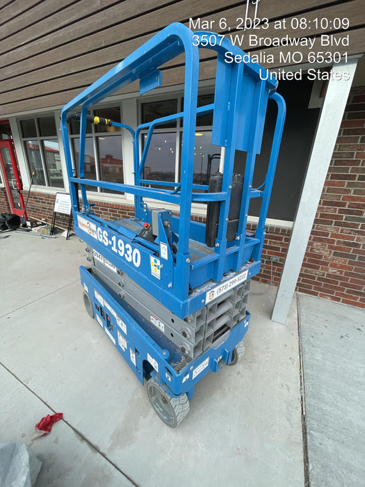 2017 Genie GS-1930 Genie 1930 Scissor Lift