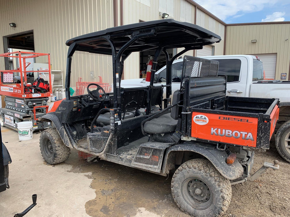 2020 Kubota RTV-X1140W-H Canopy, Diesel, 2 Seater, HDWS Tires, Windshield, Back up Alarm, Amber Strobe Light, Cargo Box