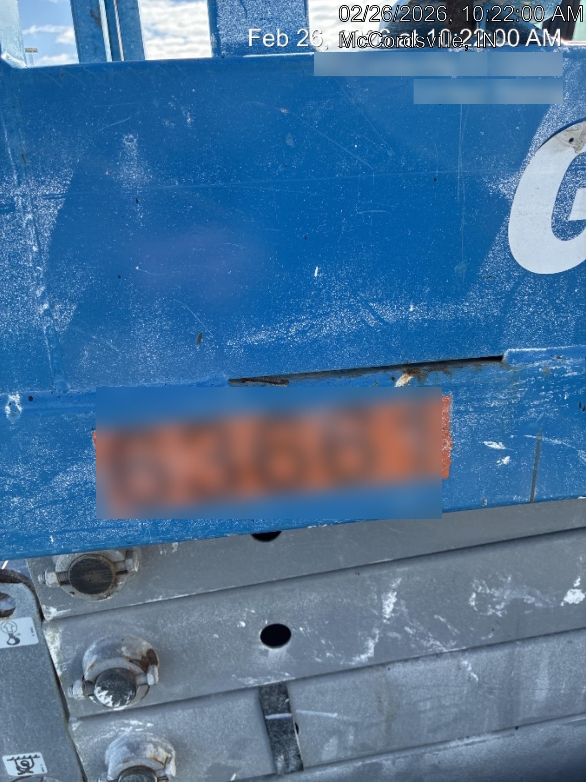 2020 Genie GS-1930 Solid Non Marking Tires, Beacon, Folding rails with half height swing gate