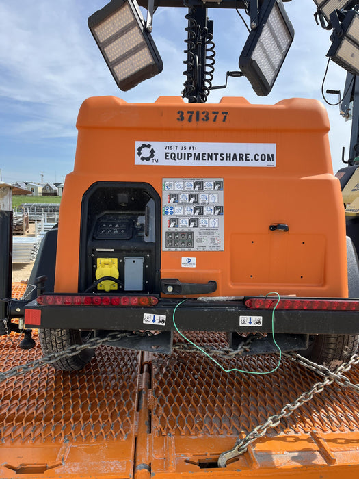 2023 Generac MLT2 Diesel, Flex Switch 120V Input, Powerzone Controller, 
(4) 320W LED Lights, 4kW Generator, 39.9 Gal Fuel Tank, 2" Ball, T3