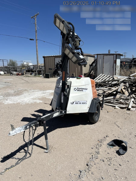 2023 Generac MLT2 Diesel, Flex Switch 120V Input, Powerzone Controller, (4) 320W LED Lights, 4kW Generator, 39.9 Gal Fuel Tank, 2" Ball, T3