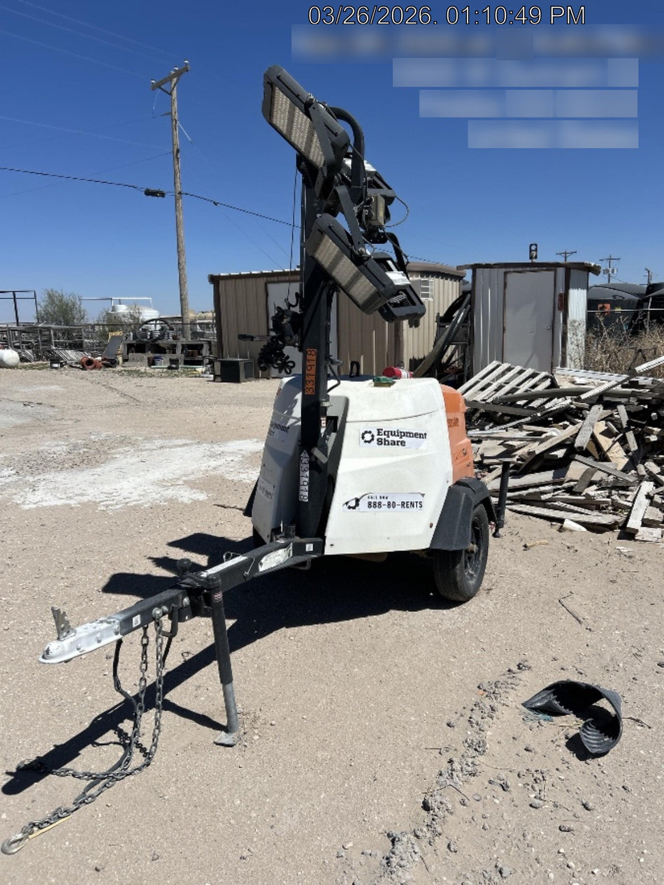 2023 Generac MLT2 Diesel, Flex Switch 120V Input, Powerzone Controller, (4) 320W LED Lights, 4kW Generator, 39.9 Gal Fuel Tank, 2" Ball, T3