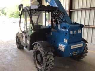 2019 Genie GTH-5519 Cab/Heat/AC, Solid RT Tires, LED Work Lights, Beacon