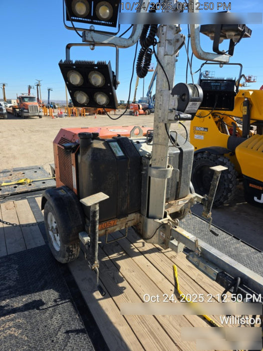 2024 Wanco WLTT-4MM4K Diesel, Deep Sea Controller, Shore Power Plug, Auto Start, (4) 350W LED Floodlights, 4kW Generator, 60 Gal Fuel Tank, 2" Ball, T3