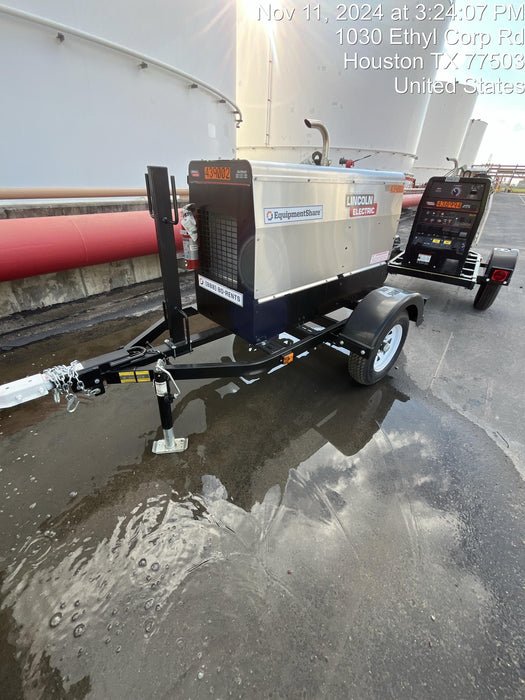 2024 Lincoln Electric LE400 Kubota V1505, Trlr, Cable Rack, Light Kit, ES Decals, T3