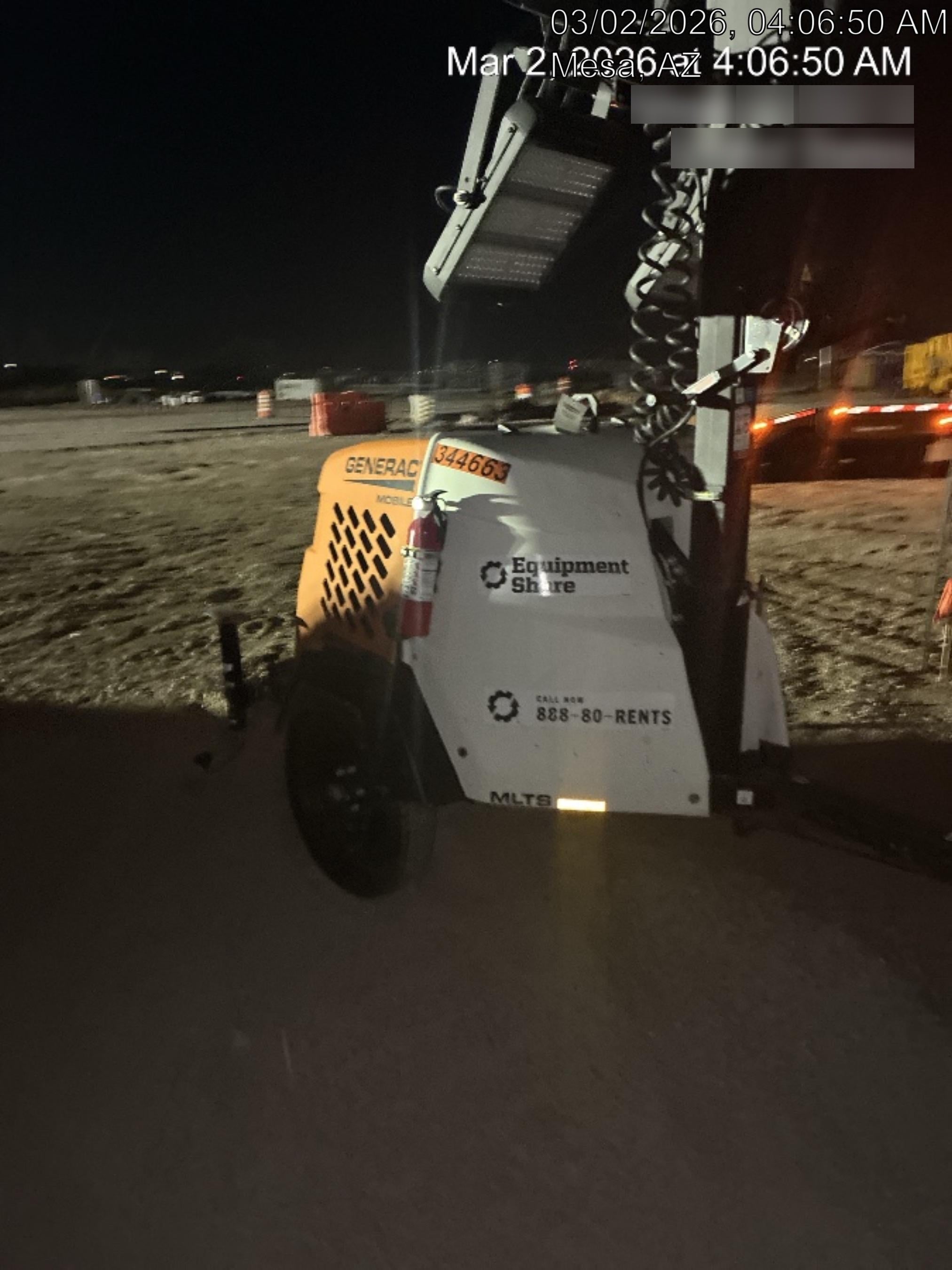 2023 Generac MLT2 Diesel, Flex Switch 120V Input, Powerzone Controller, (4) 320W LED Lights, 4kW Generator, 39.9 Gal Fuel Tank, 2" Ball, T3