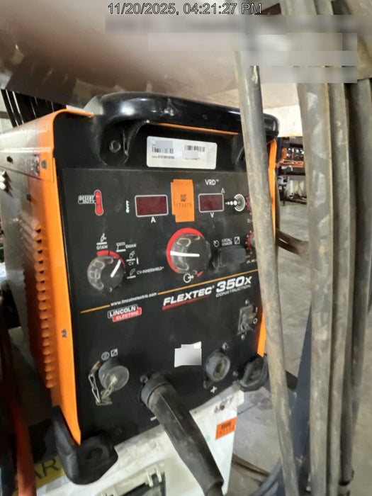 2021 LINCOLN ELECTRIC FLEXTEC 350X