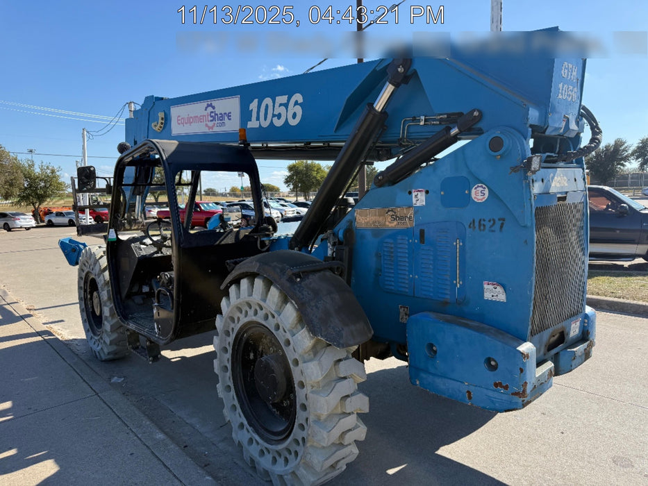 2017 Genie GTH-1056 Genie GTH1056, Solid Tires, 60" Carriage, Light Kit, Open ROPS