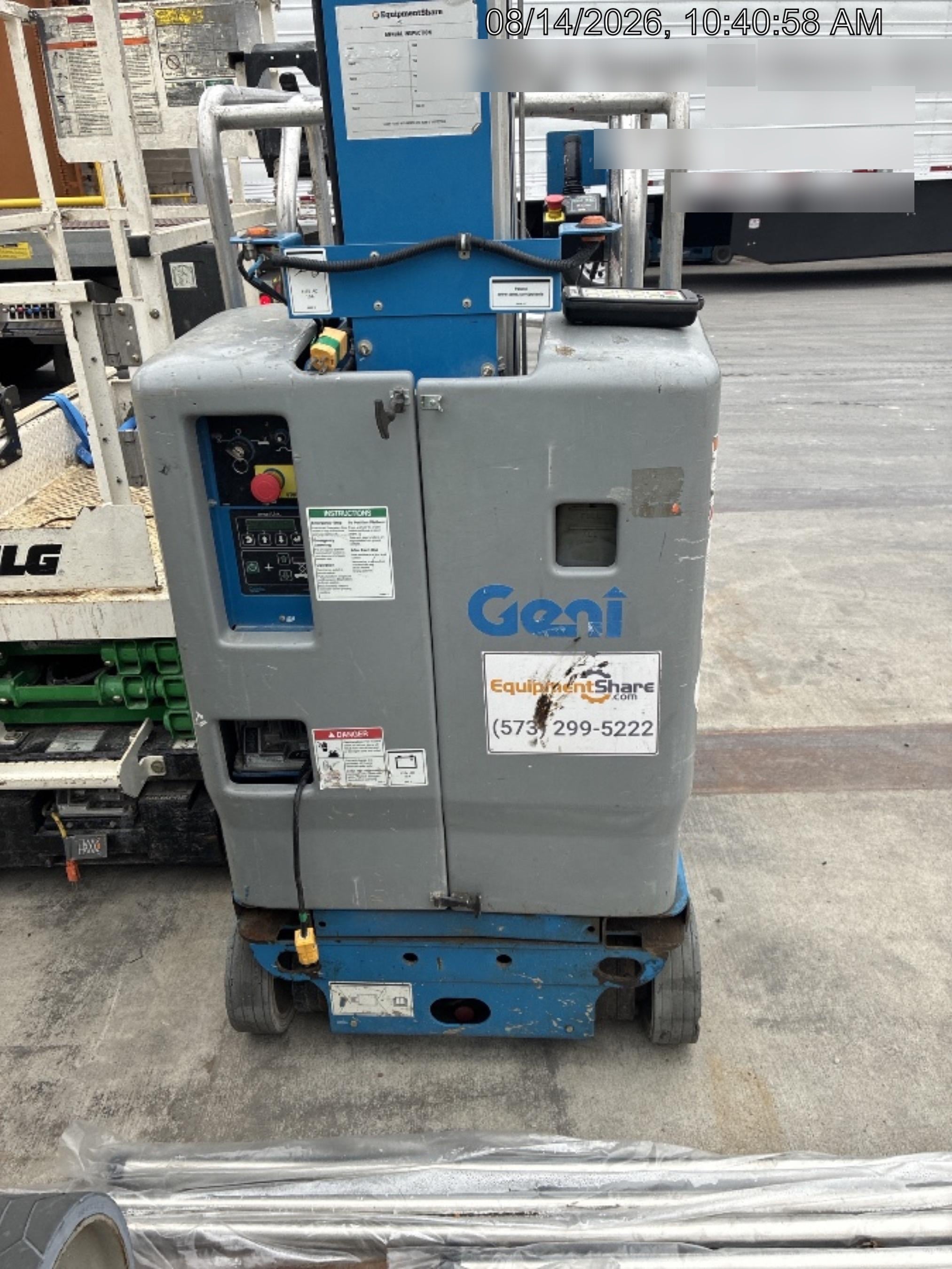 2017 GENIE GR-20