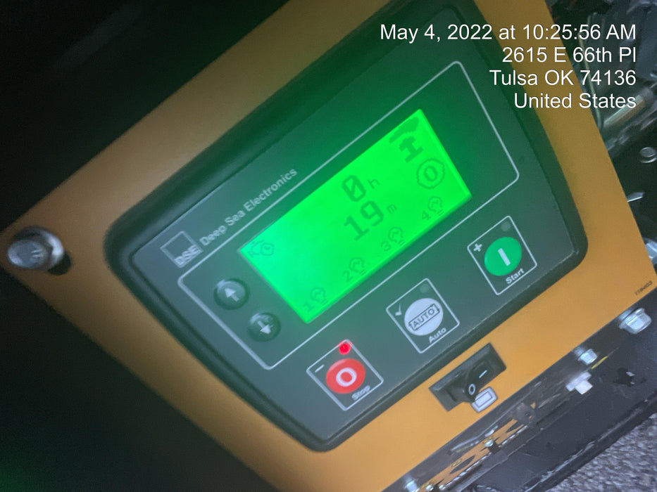 2022 Allmand NLV3GR (4) LED Light Fixture 350W, 23' Vertical Mast, 3kW Prime, Towable, Deep Sea L401, Leveling Jacks, Yanmar T4F 5.8hp