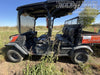 2021 Kubota RTV-X1140W-H Plastic Canopy, Windshield Acrylic Clear, LED Strobe Light, Wire Harness Kit, Back up Alarm