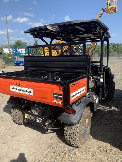 2021 Kubota RTV-X1140W-H Plastic Canopy, Windshield Acrylic Clear, LED Strobe Light, Wire Harness Kit, Back up Alarm