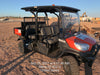 2021 Kubota RTV-X1140W-H Plastic Canopy, Windshield Acrylic Clear, LED Strobe Light, Wire Harness Kit, Back up Alarm
