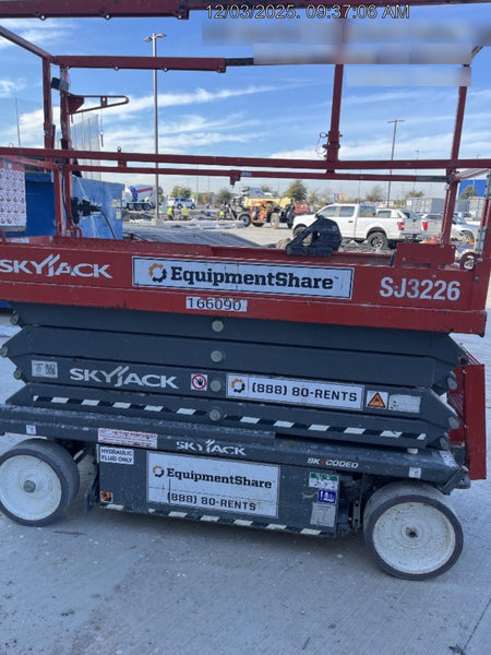2017 Skyjack SJIII-3226 Skyjack SJ3226, Trojan Battery Set, Extended Warranty 5yr/5k hr