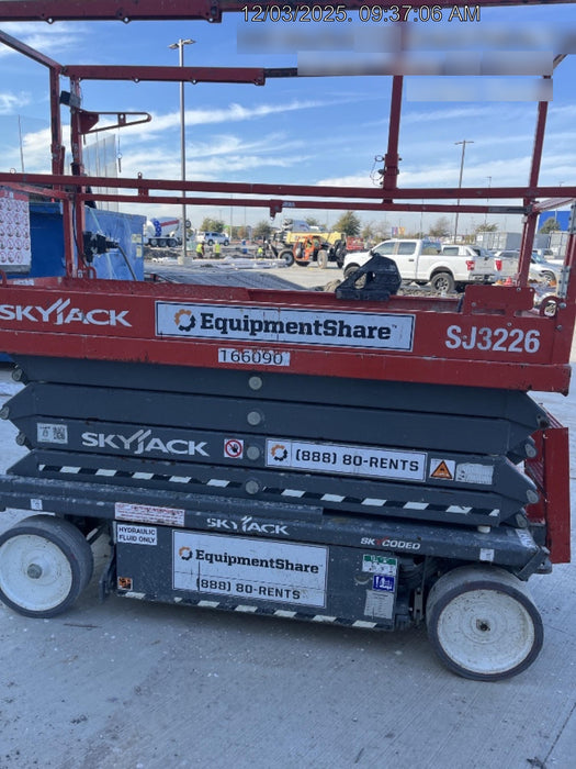 2017 Skyjack SJIII-3226 Skyjack SJ3226, Trojan Battery Set, Extended Warranty 5yr/5k hr