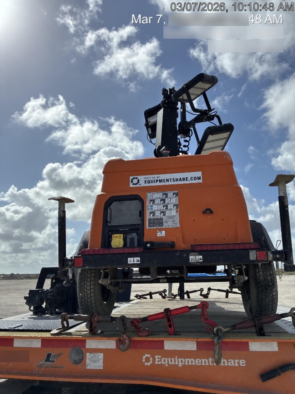 2023 Generac MLT2 Diesel, Flex Switch 120V Input, Powerzone Controller, 
(4) 320W LED Lights, 4kW Generator, 39.9 Gal Fuel Tank, 2" Ball, T3