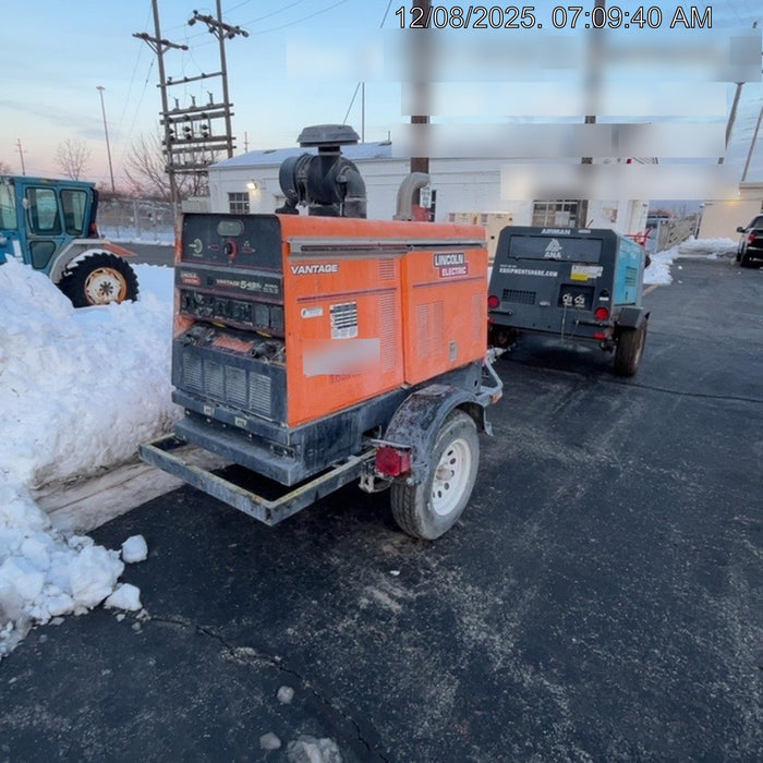 2021 Lincoln Electric Vantage 549X Ready Pak 3, ORANGE (includes trailer, cable rack, fender light kit)