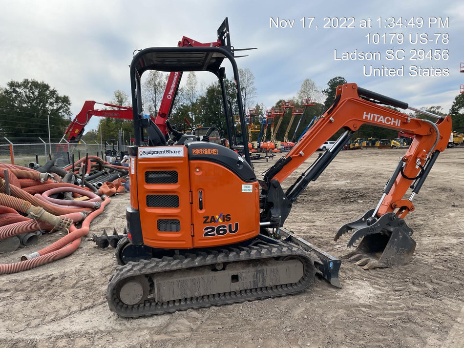 2022 HITACHI ZX26U-5N