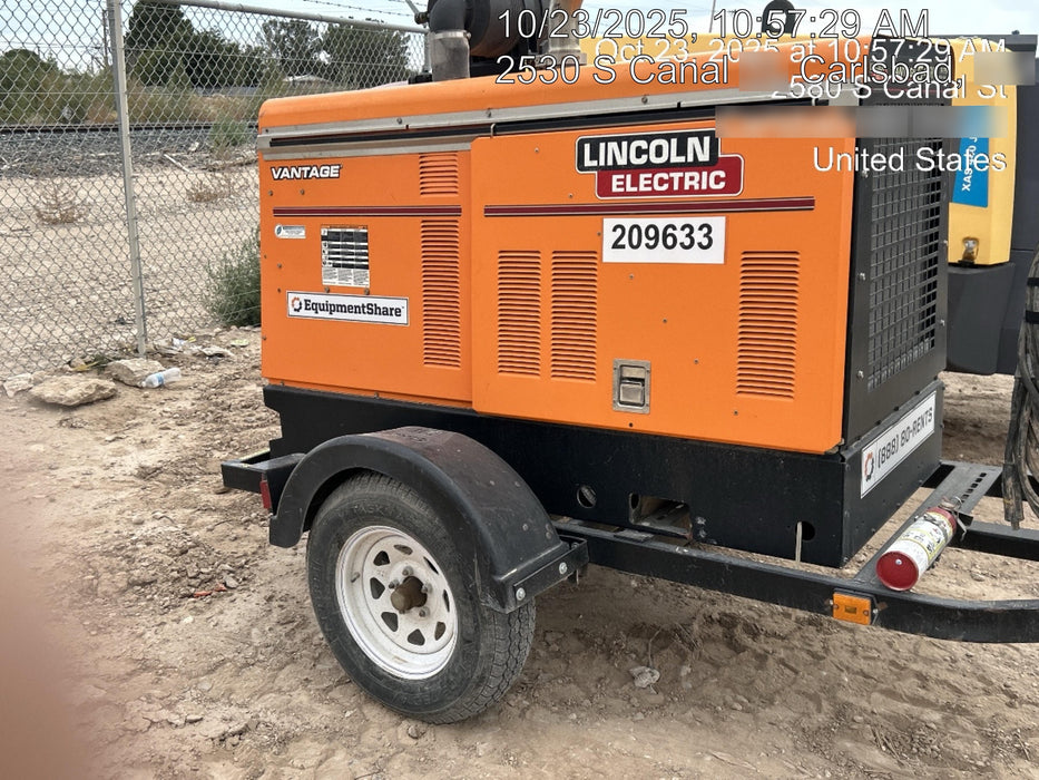 2022 Lincoln Electric Vantage 549X VANTAGE 549X READY-PAK 3