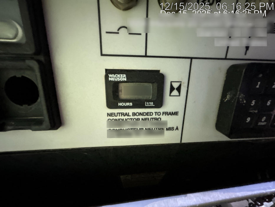 2019 Wacker Neuson LTV6L-MH Standard Options, ES Track Hardware, Fuel Level Sensor