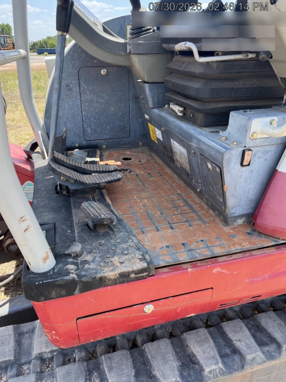 2019 Takeuchi TB260 Takeuchi TB260 Canopy w/Rubber Tracks, Auxiliary Hydraulics, Standard Blade, Manual QC