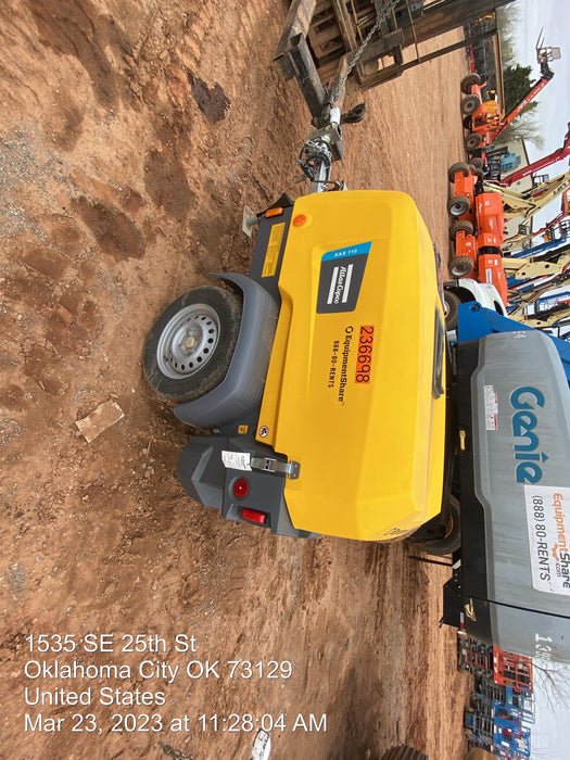 2022 ATLAS COPCO XAS 110