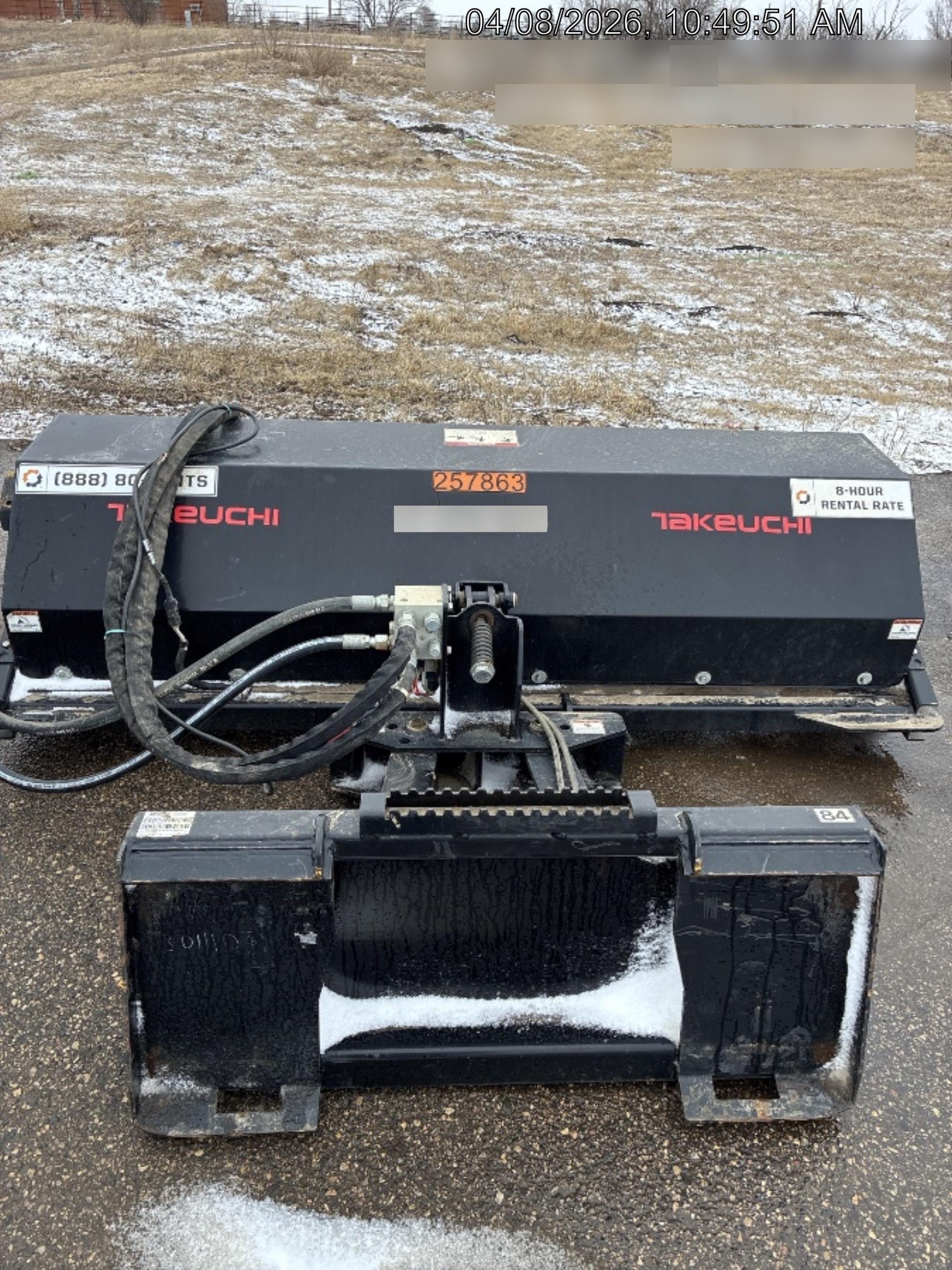 2022 TAKEUCHI 84" Broom - Takeuchi