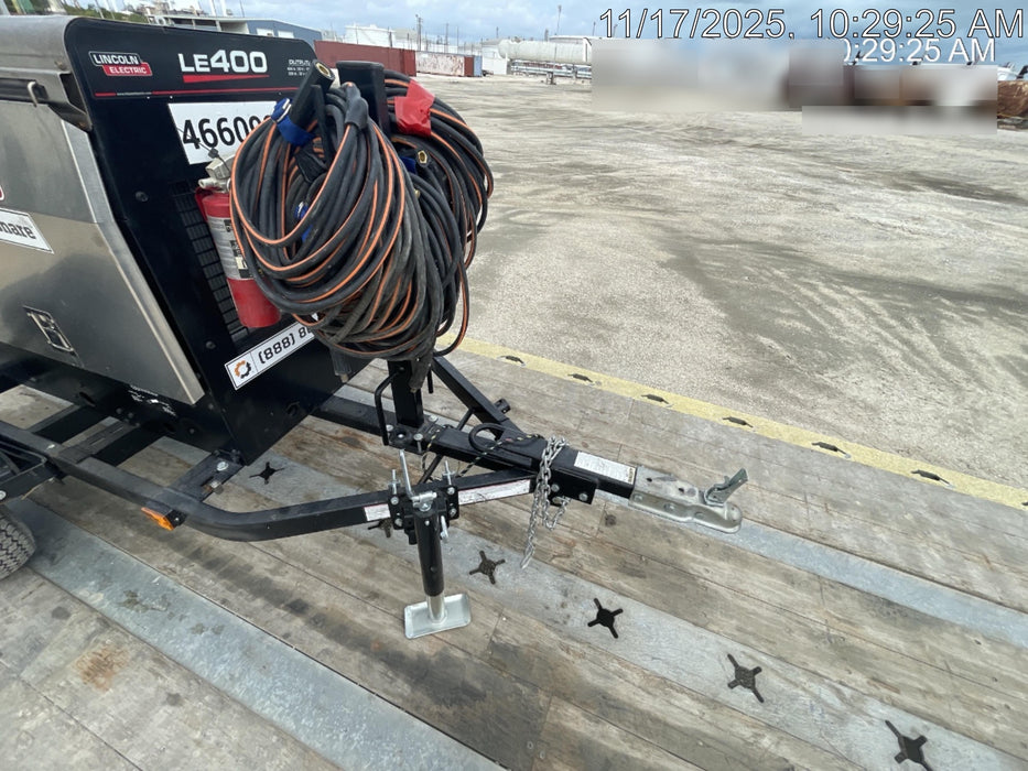 2024 Lincoln Electric LE400 Kubota V1505, Trlr, Cable Rack, Light Kit, ES Decals, T3