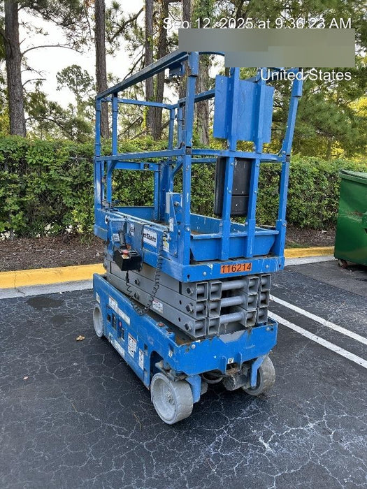 2020 Genie GS-1930 Solid Non Marking Tires, Beacon, Folding rails with half height swing gate