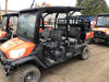 2019 Kubota RTV-X1140W-H 4wd Utility Cart, LED Strobe, Windshield Tempered Glass, Plastic Canopy, Wire Harness Kit, Backup Alarm
