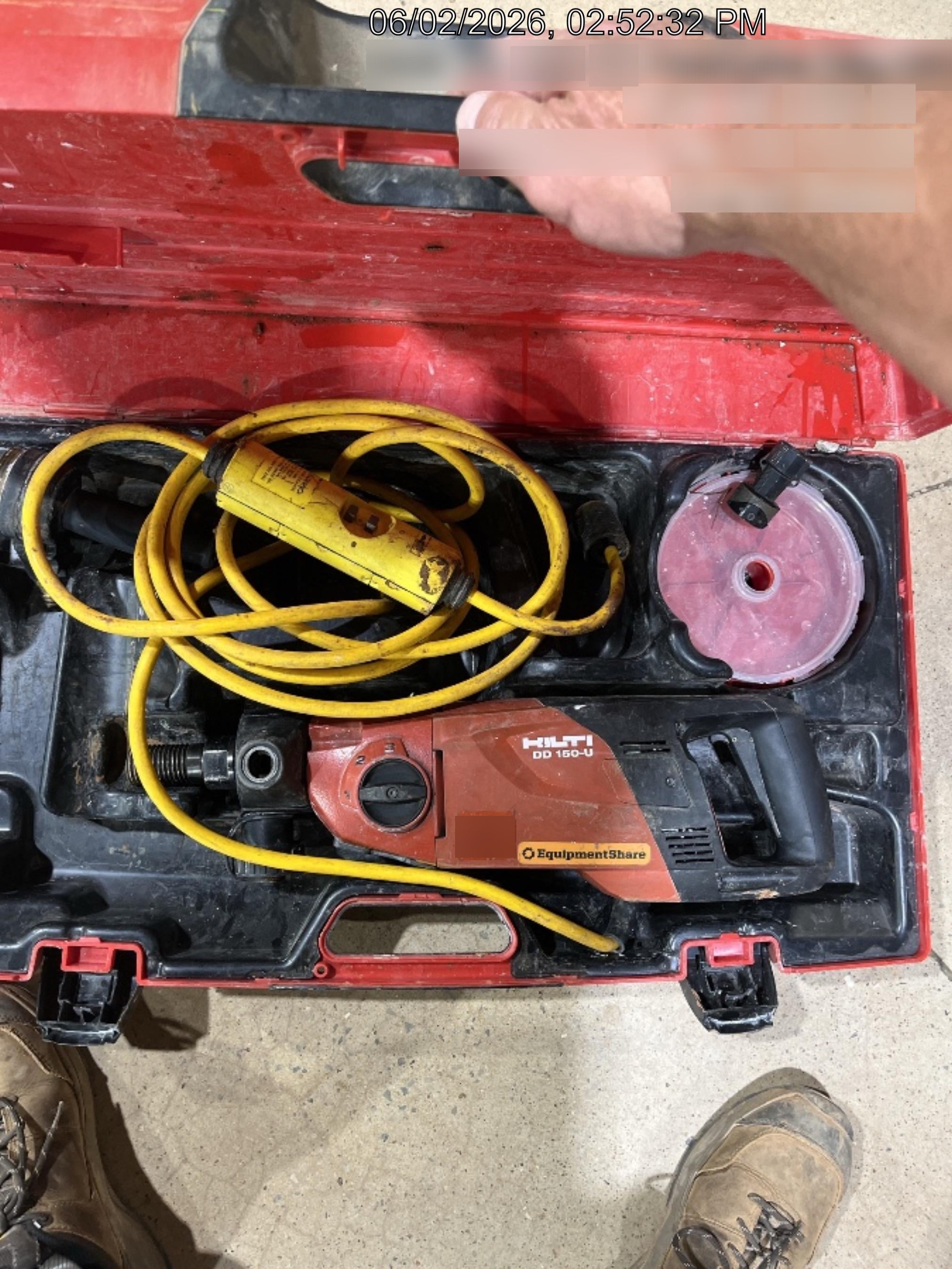 2019 HILTI DD 150-U