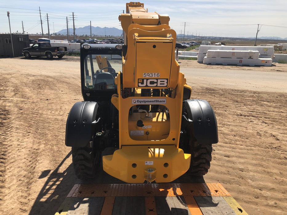 2020 JCB 512-56 Canopy, 74 HP, Solid Tires, STD Worklight, Beacon, Aux Hydraulics, Lifting Eye, Backup Alarm w/66" Carriage, 60" Forks