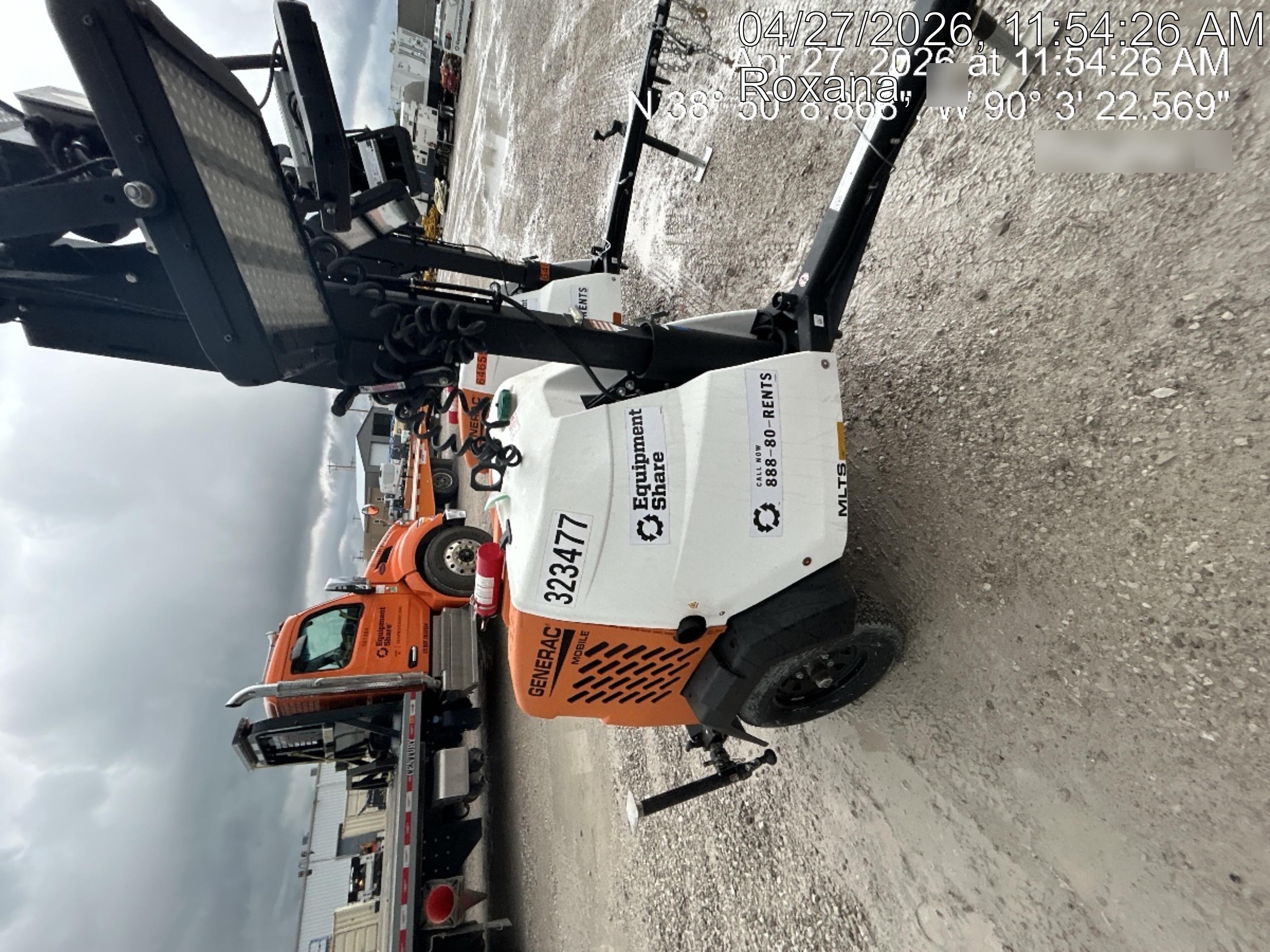 2023 Generac MLT2 Diesel, Flex Switch 120V Input, Powerzone Controller, (4) 320W LED Lights, 4kW Generator, 39.9 Gal Fuel Tank, 2" Ball, T3
