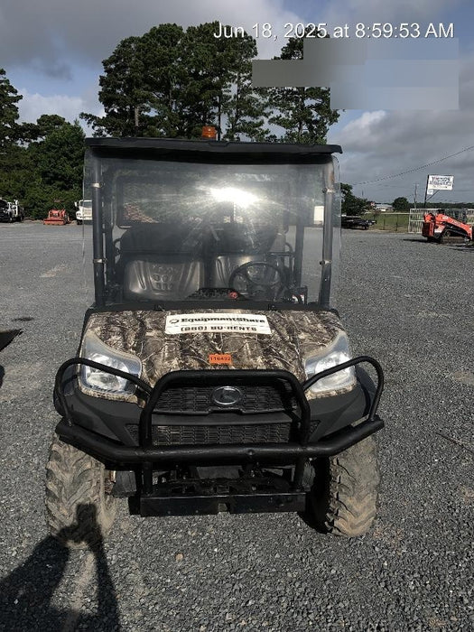 2020 Kubota RTV-X1140 CAMO, CANOPY, STROBE, BACK UP ALARM, WINDSHIELD, FIRE EXT