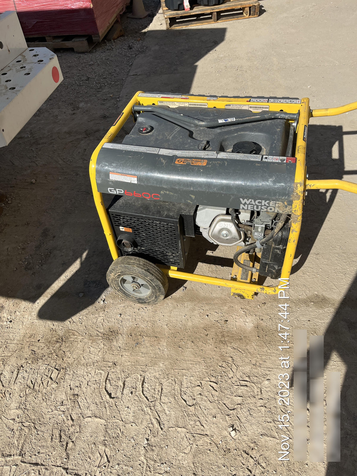 2018 WACKER NEUSON GP6600A