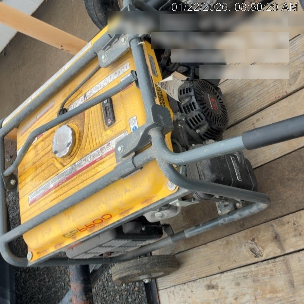 2022 WACKER NEUSON GP6600A