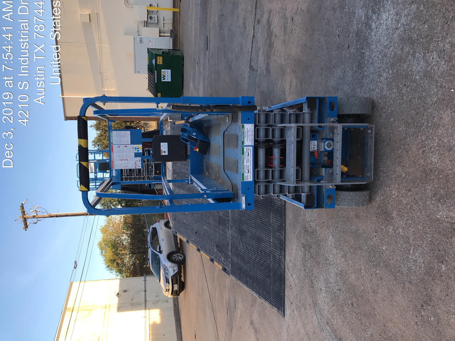 2019 Genie GS-1930 Fixed Rails with Chain Entry