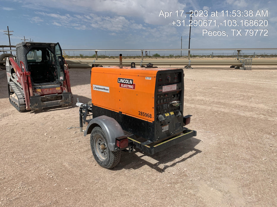 2022 Lincoln Electric LE400 Kubota V1505, Trlr, Cable Rack, Light Kit, ES Decals, T3