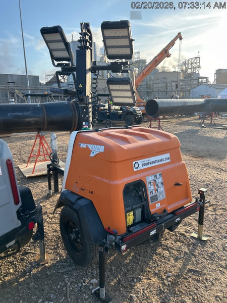 2023 Generac MLT2 Diesel, Flex Switch 120V Input, Powerzone Controller, 
(4) 320W LED Lights, 4kW Generator, 39.9 Gal Fuel Tank, 2" Ball, T3