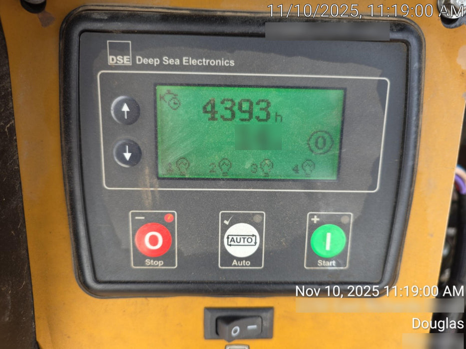 2022 Allmand NLV3GR (4) LED Light Fixture 350W, 23' Vertical Mast, 3kW Prime, Towable, ES Decals, T3 no