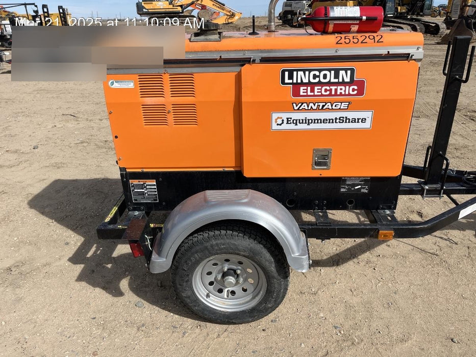 2022 Lincoln Electric LE400 Kubota V1505, Trlr, Cable Rack, Light Kit, ES Decals, T3