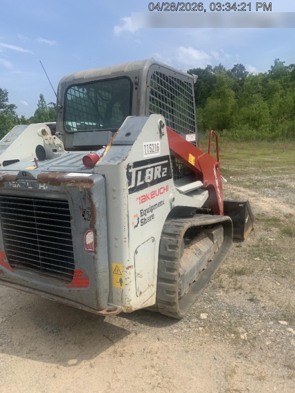 2020 TAKEUCHI TL8R2-CR