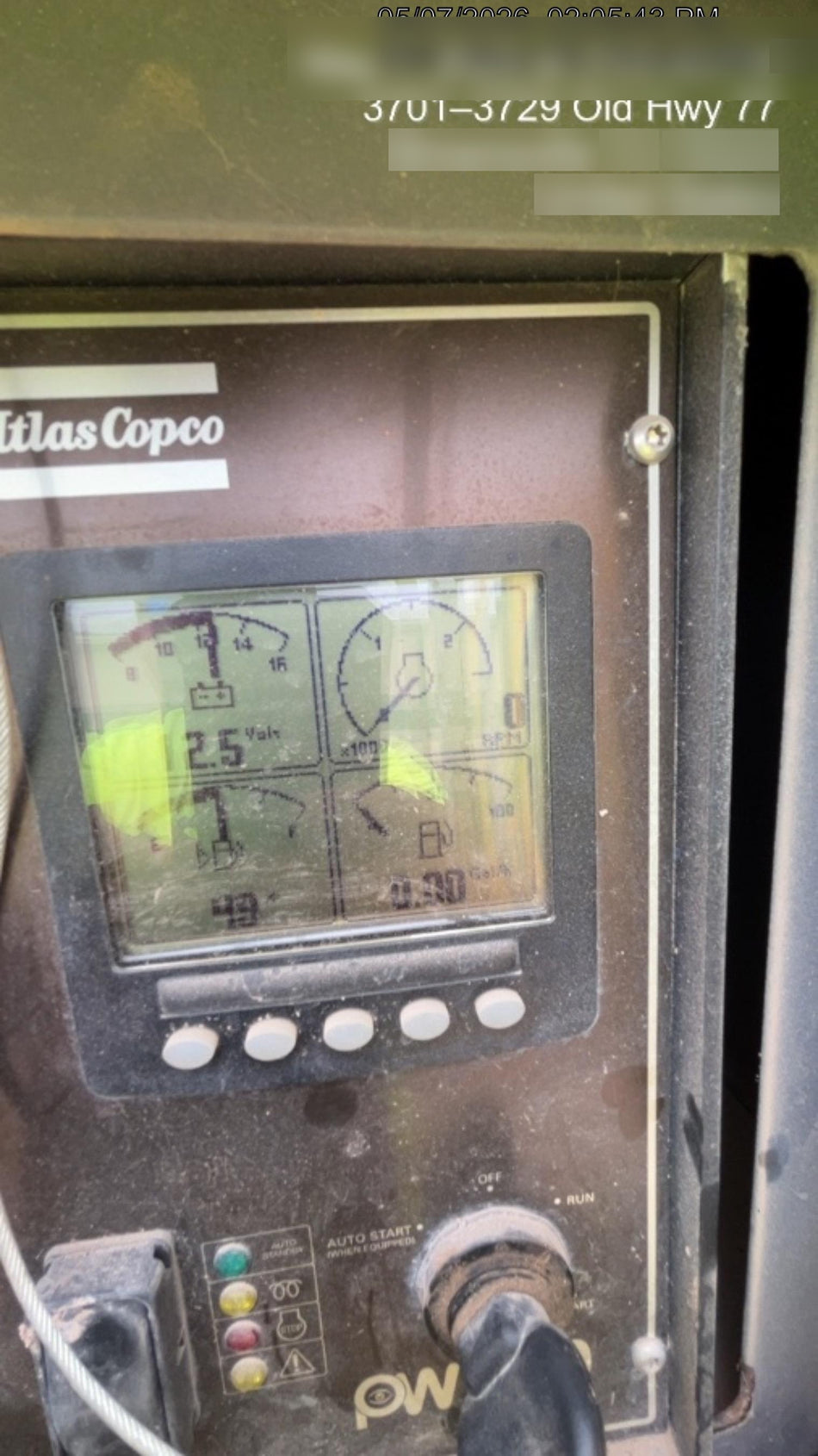 2020 ATLAS COPCO PAS 150 HF CS Enclosed