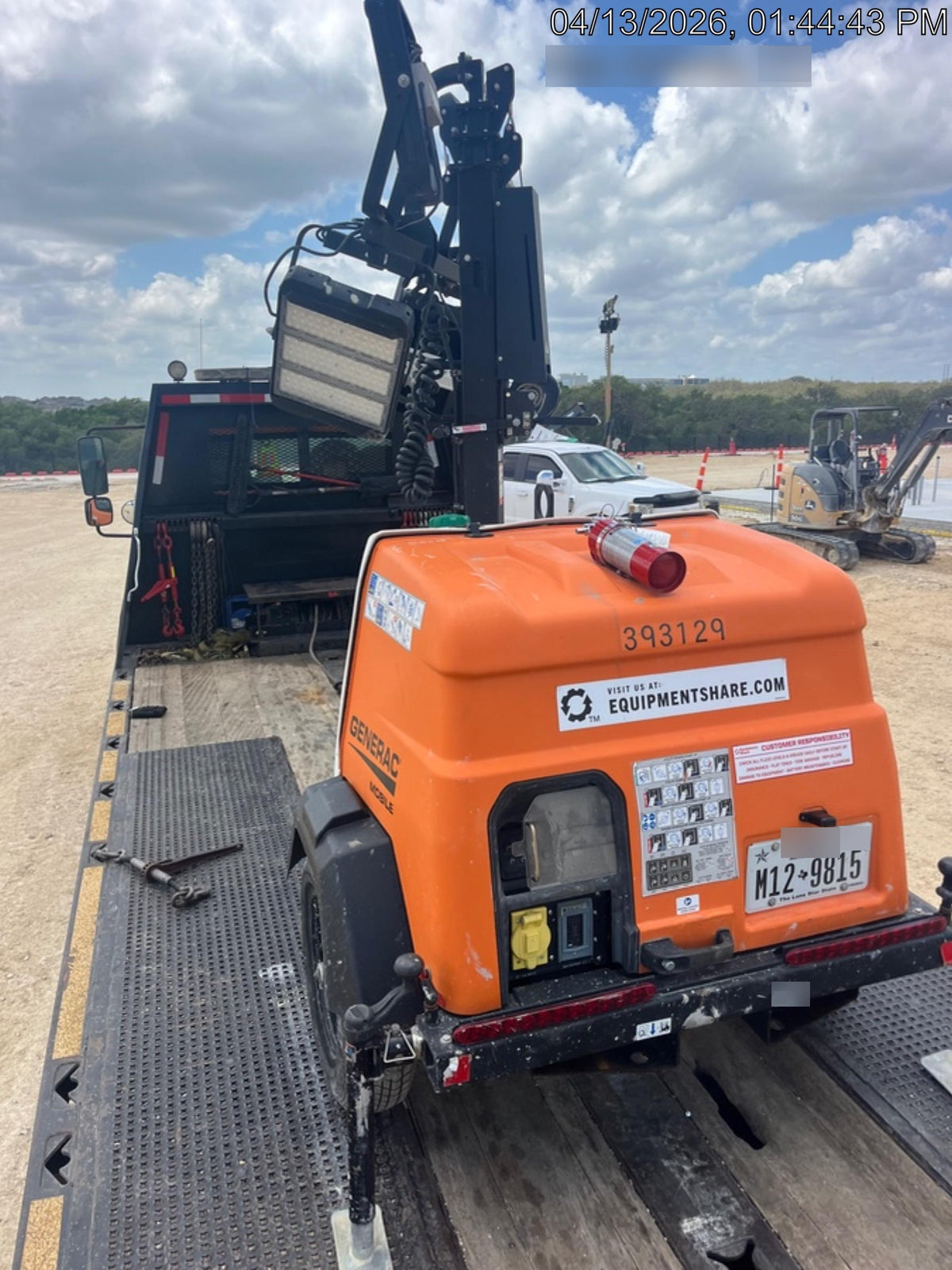 2024 Generac MLT2 Diesel, Flex Switch 120V Input, Powerzone Controller, 
(4) 320W LED Lights, 4kW Generator, 39.9 Gal Fuel Tank, 2" Ball, T3