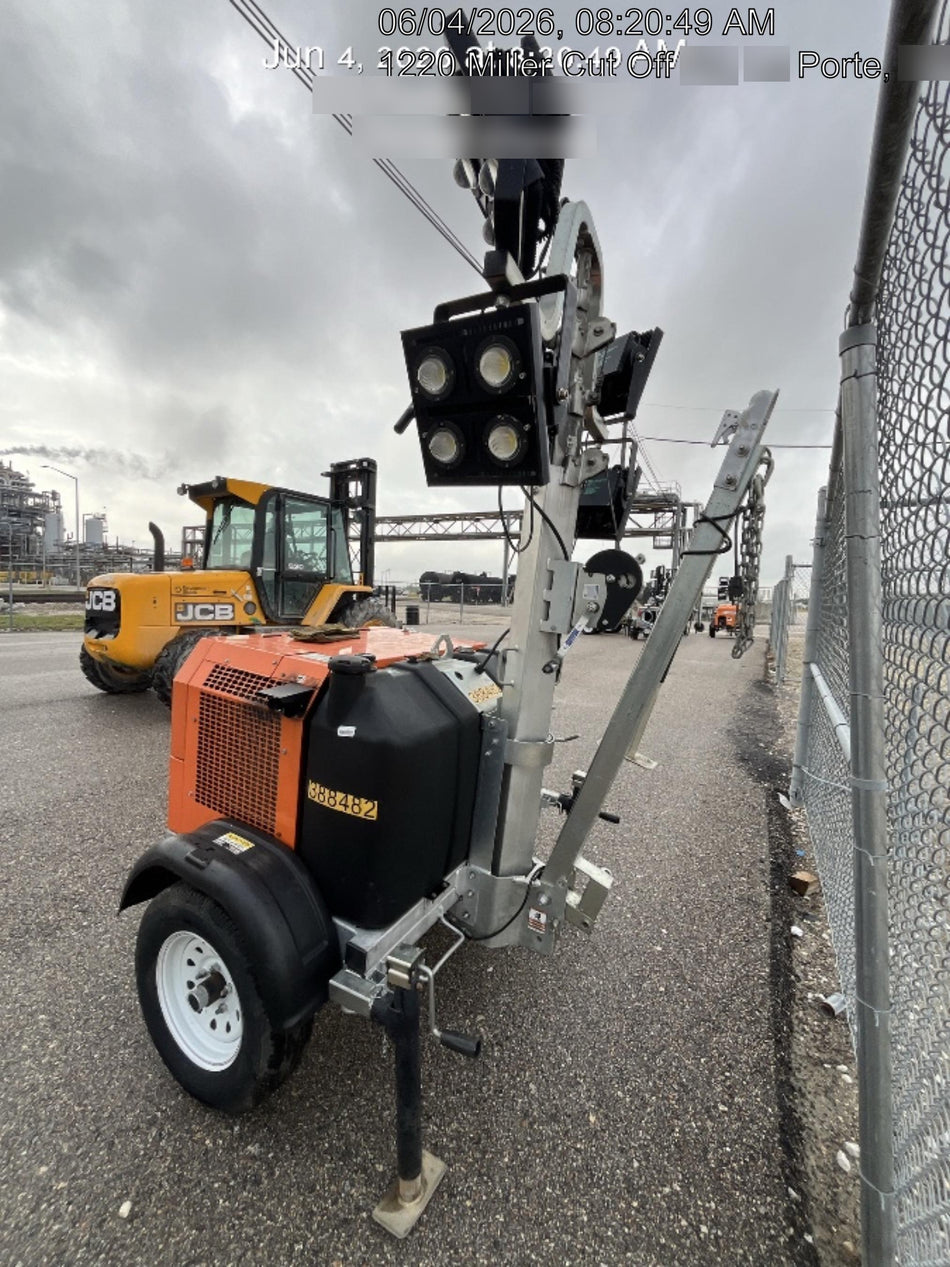 2024 Wanco WLTT-4MM4K Diesel, Deep Sea Controller, Shore Power Plug, Auto Start, (4) 350W LED Floodlights, 4kW Generator, 60 Gal Fuel Tank, 2" Ball, T3