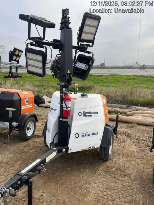 2023 Generac MLT2 Diesel, Flex Switch 120V Input, Powerzone Controller, (4) 320W LED Lights, 4kW Generator, 39.9 Gal Fuel Tank, 2" Ball, T3