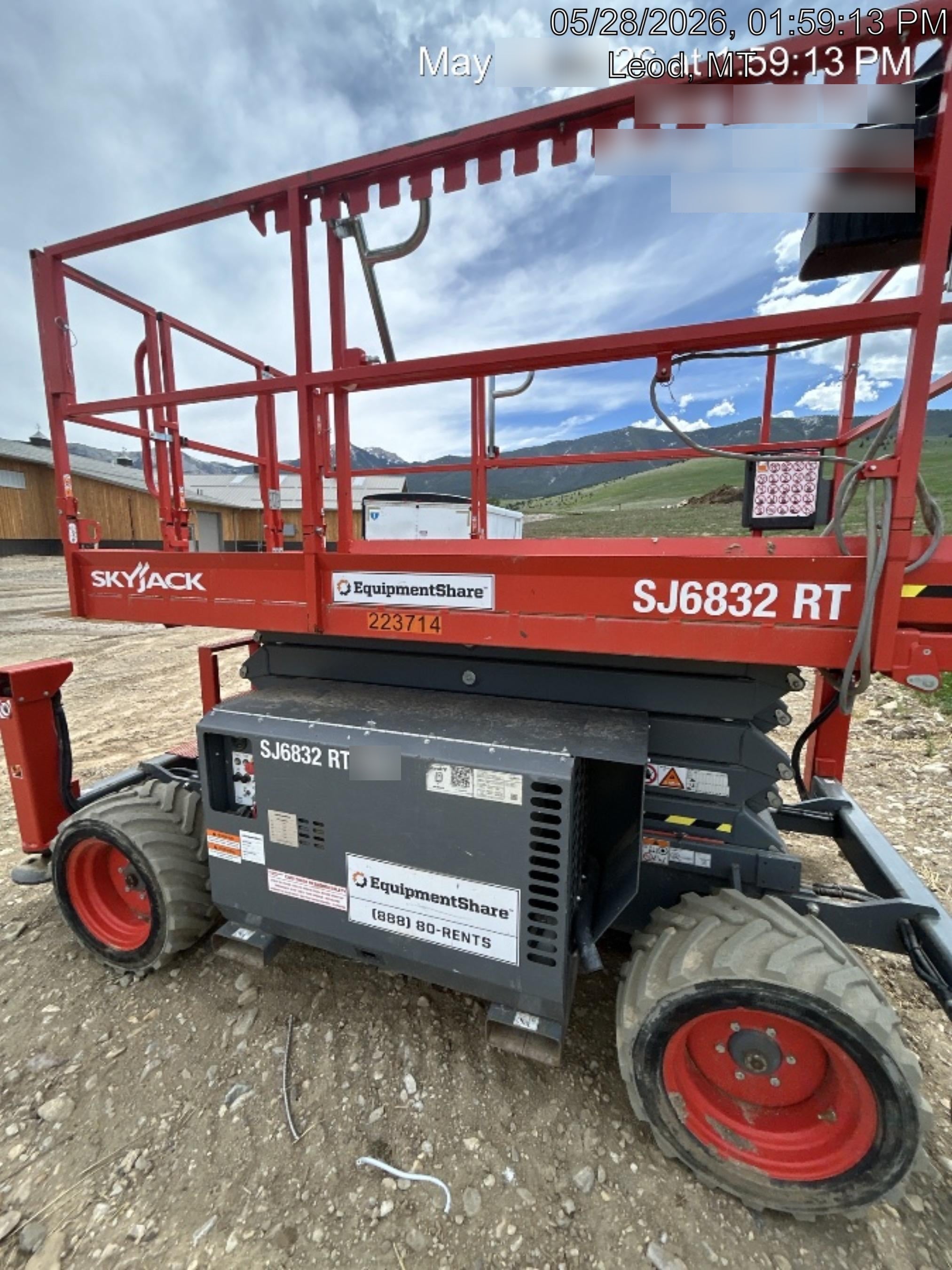2022 SKYJACK SJ6832 RT