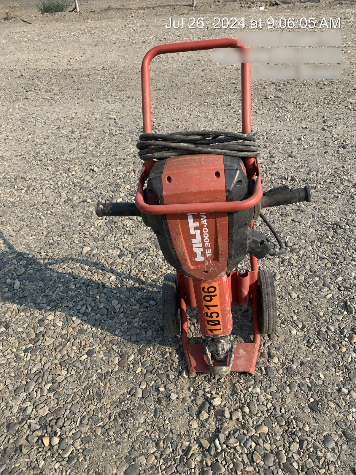2020 HILTI TE 3000-AVR