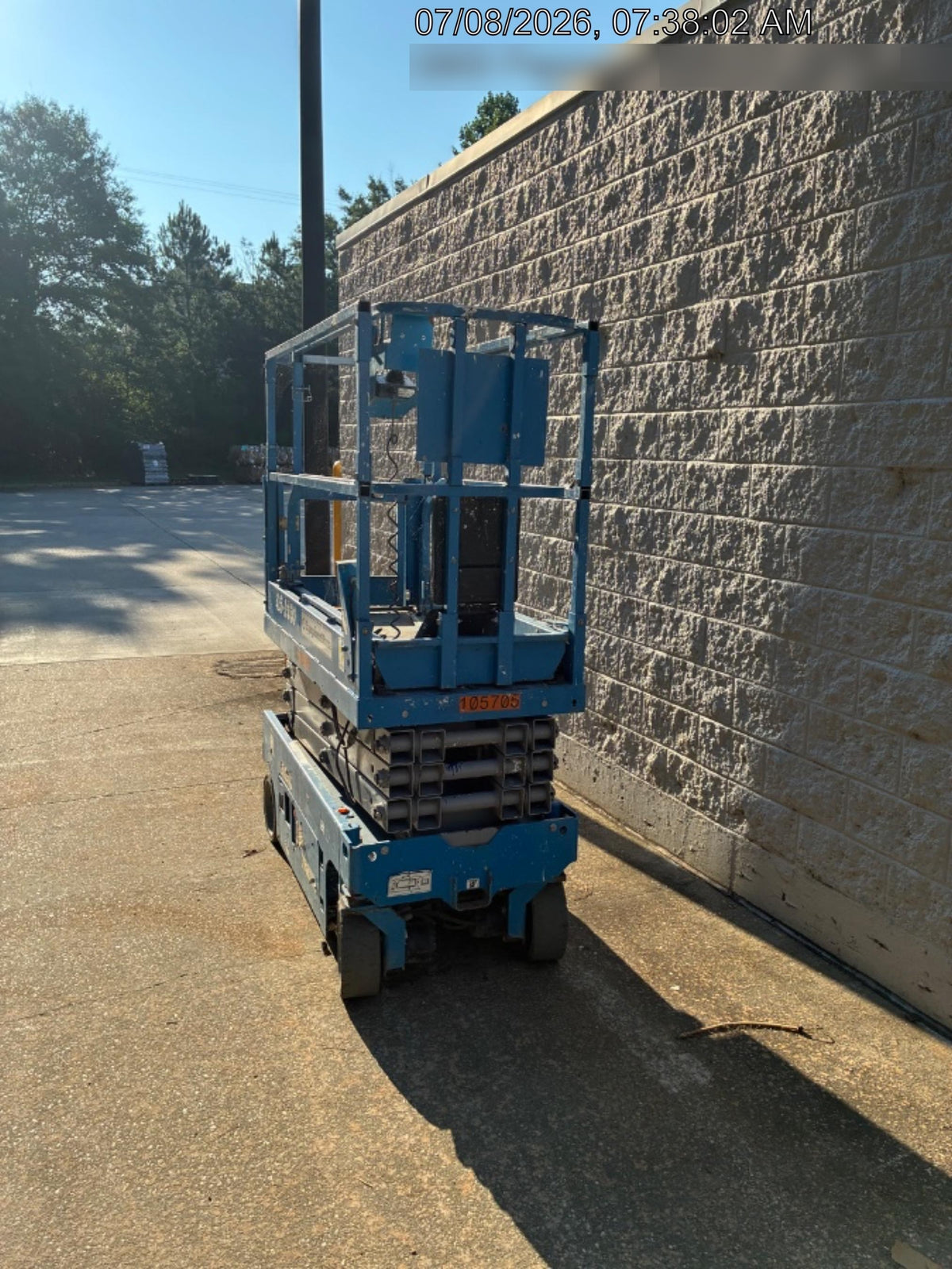 2020 Genie GS-1930 Solid Non Marking Tires, Beacon, Folding rails with half height swing gate